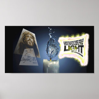 CHristianグラフィックデザイン ポスター