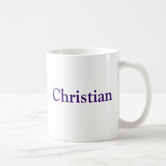 Christian コーヒーマグカップ
