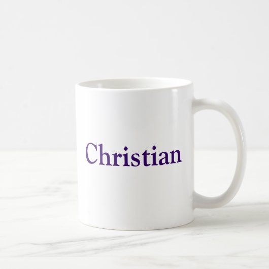 Christian コーヒーマグカップ (右)