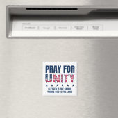 Christian 祈 FOR UNITY USA祈りの言葉の日 マグネット (インサイチュ (食洗機))