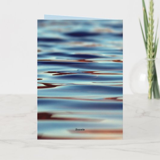 Christian 考え's of You Message Water カード (裏面)