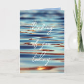 Christian 考え's of You Message Water カード (正面)