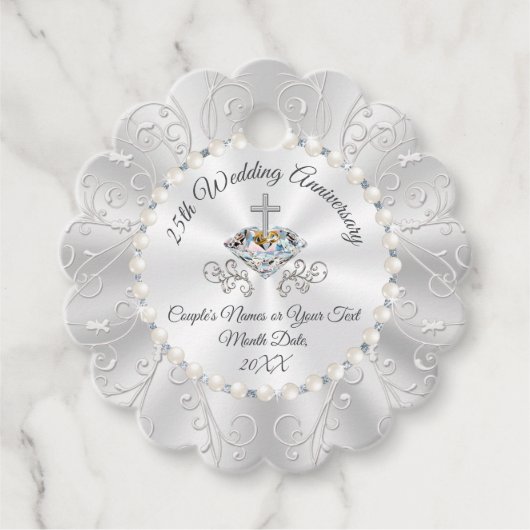 CHRISTIAN 25素晴らしth Anniversaryはアイディアを支持 フェイバータグ (正面)