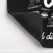 Christian 6 7 Meme Six Seven 67 Bible Verse Script マウスパッド (コーナー)