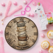 Christian Amazing Grace Coffee Lover Decor ペーパープレート (パーティー)
