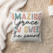 Christian - Amazing Grace How Sweet the Sound クッション (ブランケット)