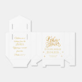 Christian Baby Shower Personalized Name And Date フェイバーボックス (折り畳みなし)