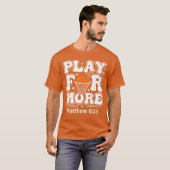 Christian Basketball Jesus Bible Verse Basketball Tシャツ (正面フル)