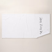 Christian bath towel Jesus loves me バスタオル (バスタオル)
