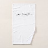 Christian Bath towel Jesus Loves You バスタオルセット (ハンドタオル)