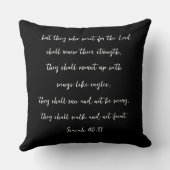 Christian - Be the Light - Christmas クッション (裏面)