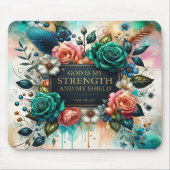 Christian Bible Verse マウスパッド (正面)