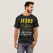 Christian Bible Verse Faith Believer Follower  1 Tシャツ (正面フル)
