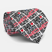 Christian Bible Verse John 3:16 Custom Necktie ネクタイ (ロール)