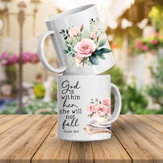 Christian Bible Verse Psalms Coffee Mug コーヒーマグカップ