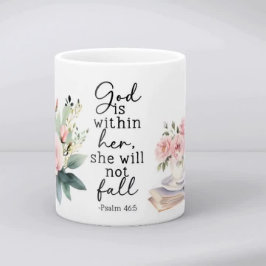 Christian Bible Verse Psalms Coffee Mug コーヒーマグカップ