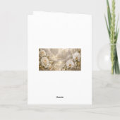Christian Bible Verse Sympathy Card カード (裏面)