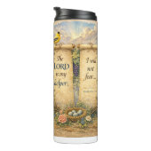 Christian Bible Verse Thermal Tumbler Water Bottle タンブラー (回転右)