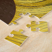 Christian Bible Verse Yellow Sunflowers Redeemed ジグソーパズル (側面)