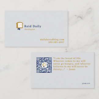 Christian Bread ロゴ | Bible Teacher Blogger 名刺