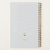 Christian Bread Logo | Living Bread Journal ノートブック (裏面)