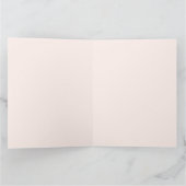 Christian Card: Jesus is risen. Be brave カード (内部)