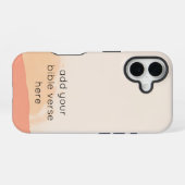 Christian Cellphoneケース – 編集可能 iPhone 16ケース (裏面横)