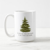 Christian Christmas Mug for Mom, Dad, or Friends コーヒーマグカップ (左)