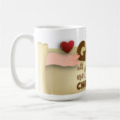 Christian Christmas Thank God Mug コーヒーマグカップ (左)
