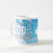 Christian Christmas True Meaning of Christmas Mug コーヒーマグカップ (正面左)