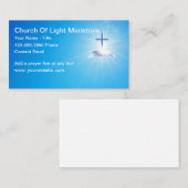 Christian Church Theme Prayer Bible Cards 名刺 (正面/裏面)