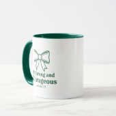 Christian Coffee Mug Bible Study Gift, Inspiration マグカップ (正面左)