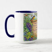 Christian Coffee Mug Floral Scripture Gift マグカップ (左)
