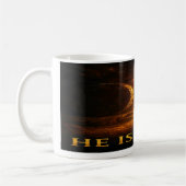 Christian Coffee Mug: He Is Risen コーヒーマグカップ (左)