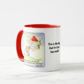 Christian Coffee Mug of God's Mercy マグカップ (正面左)