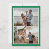 Christian Coquette Jesus Bible Quote Family Photo  シーズンカード (裏面)