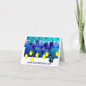 Christian Cowboy Western Sworesth Note Card カード (裏面)