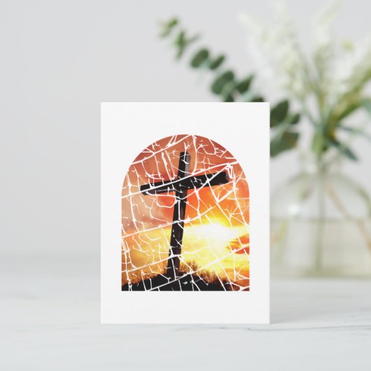 Christian Cross ポストカード (スタンド正面)