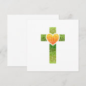 Christian Cross 招待状 (正面/裏面)