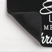 Christian Cross Jesus Merry Christmas Xmas Tree Ho マウスパッド (コーナー)