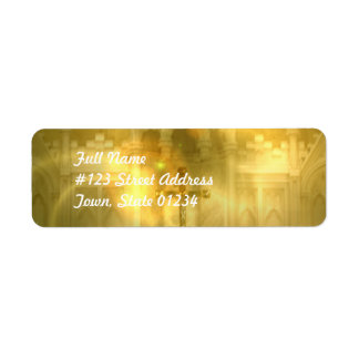 Christian Cross Mailing Labels ラベル