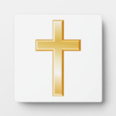 Christian Cross Plaque フォトプラーク (正面)
