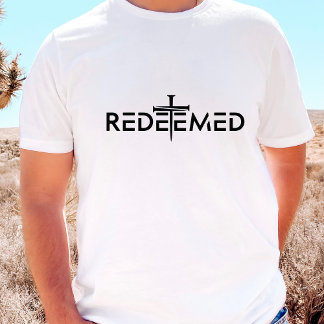 Christian Cross Redeemed  トライブレンドＴシャツ