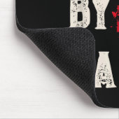 Christian Cross Scripture Live By Faith  マウスパッド (コーナー)