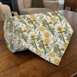 Christian Crosses Custom Necktie ネクタイ