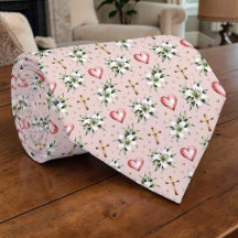 Christian Crosses Custom Necktie