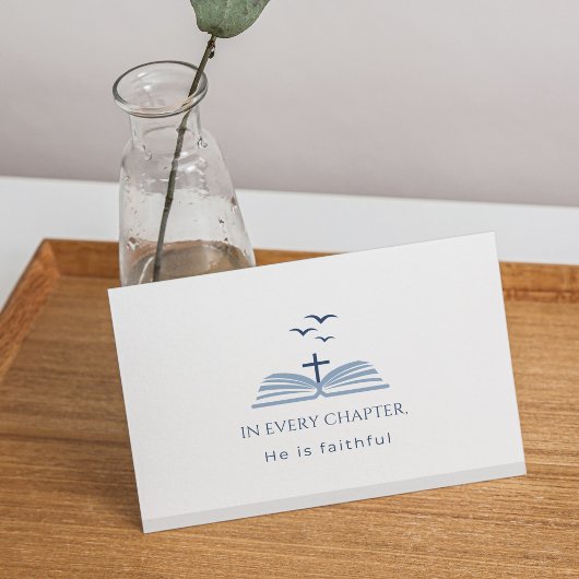 Christian Custom Message Scripture Inspirational サンキューカード