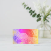 Christian Dance Footprint足名刺 名刺 (スタンド正面)