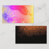 Christian Dance Footprint足名刺 名刺 (正面/裏面)