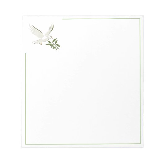 Christian Doveメモ帳 ノートパッド (正面)